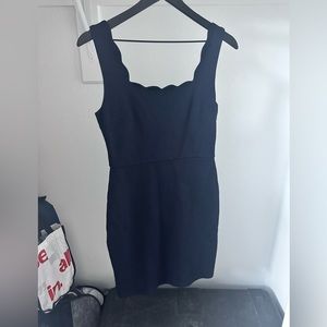 Navy blue dress